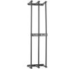 Wall Mounted Towel Rack for Rolled Towels Bathroom Towel Holder Organizer Storage Shelf for Bath Towels Hand Towels