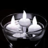 12 Pack LED Floating Candles, Waterproof Flameless Tea Lights Cool White Light - Battery Operated Candles Decoration for Wedding, Thanksgiving, Christ