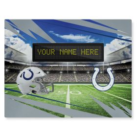 [Personalization Only] Official NFL Colts - 62" x 84" Personalized Washable Rug