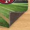 [Personalization Only] Official NFL 49ers - 62" x 84" Personalized Washable Rug