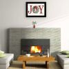 "Christmas Joy" by Lori Deiter, Ready to Hang Framed Print, Black Frame