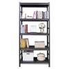 Storage Shelves 5 Tier Heavy Duty Metal Shelving Unit Adjustable Shelving Units and Storage Rack Kitchen Garage Shelf H72 * W35.4 * D15.7