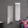 Wall Mount Mirror Set of 2.MDF Mirror Wall Mount at Horizontal & Vertical hanging