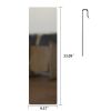 Wall Mount Mirror Set of 2.MDF Mirror Wall Mount at Horizontal & Vertical hanging