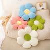 Flower Pillow,Flower Shaped Throw Pillow Butt Cushion Flower Floor Pillow,Seating Cushion