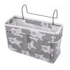 1pc Bedside Storage Bag With Pockets; Fabric Hanging Storage Organizer; Dormitory Upper And Lower Floor Storage Bag; Bedroom Storage Bag